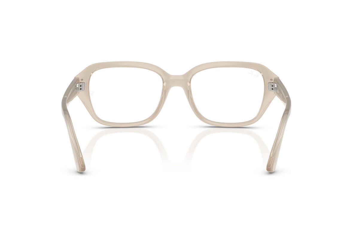 OCCHIALE DA VISTA UNISEX RAY-BAN RX 7258 SHEA 8433 BIANCO CALDO NUVOLOSO - TAGLIA 53