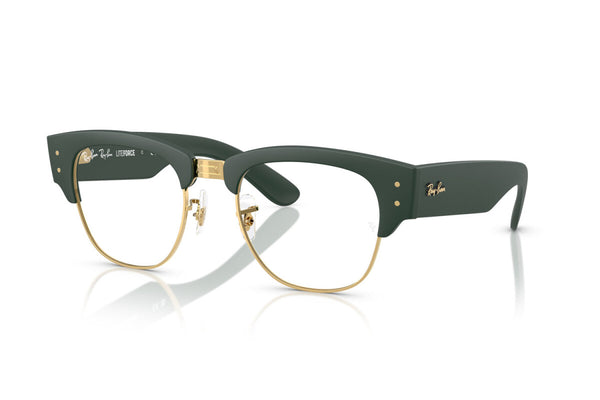 OCCHIALE DA VISTA UNISEX RAY-BAN RX 7316V - 8062 VERDE SABBIA SU ORO - TAGLIA 52