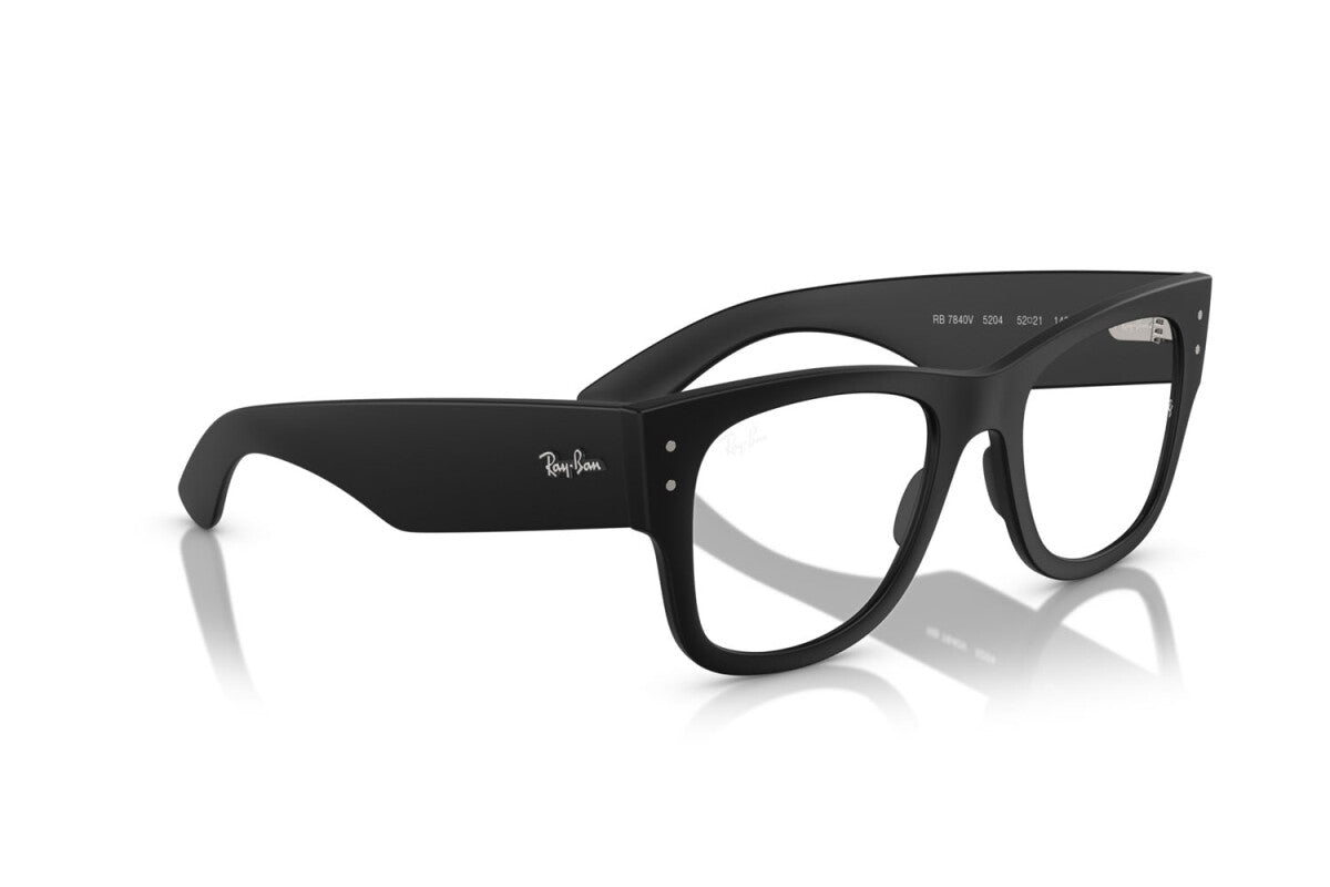 OCCHIALE DA VISTA UNISEX RAY-BAN RX 7840V - 5204 SABBIA NERA - TAGLIA 52