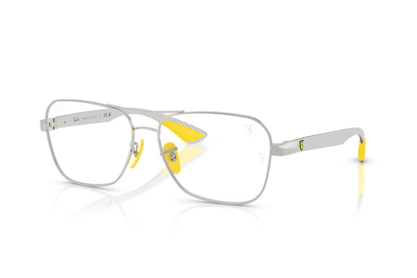 OCCHIALE DA VISTA UNISEX RAY-BAN RX 8436M - F083 ARGENTO - TAGLIA 58