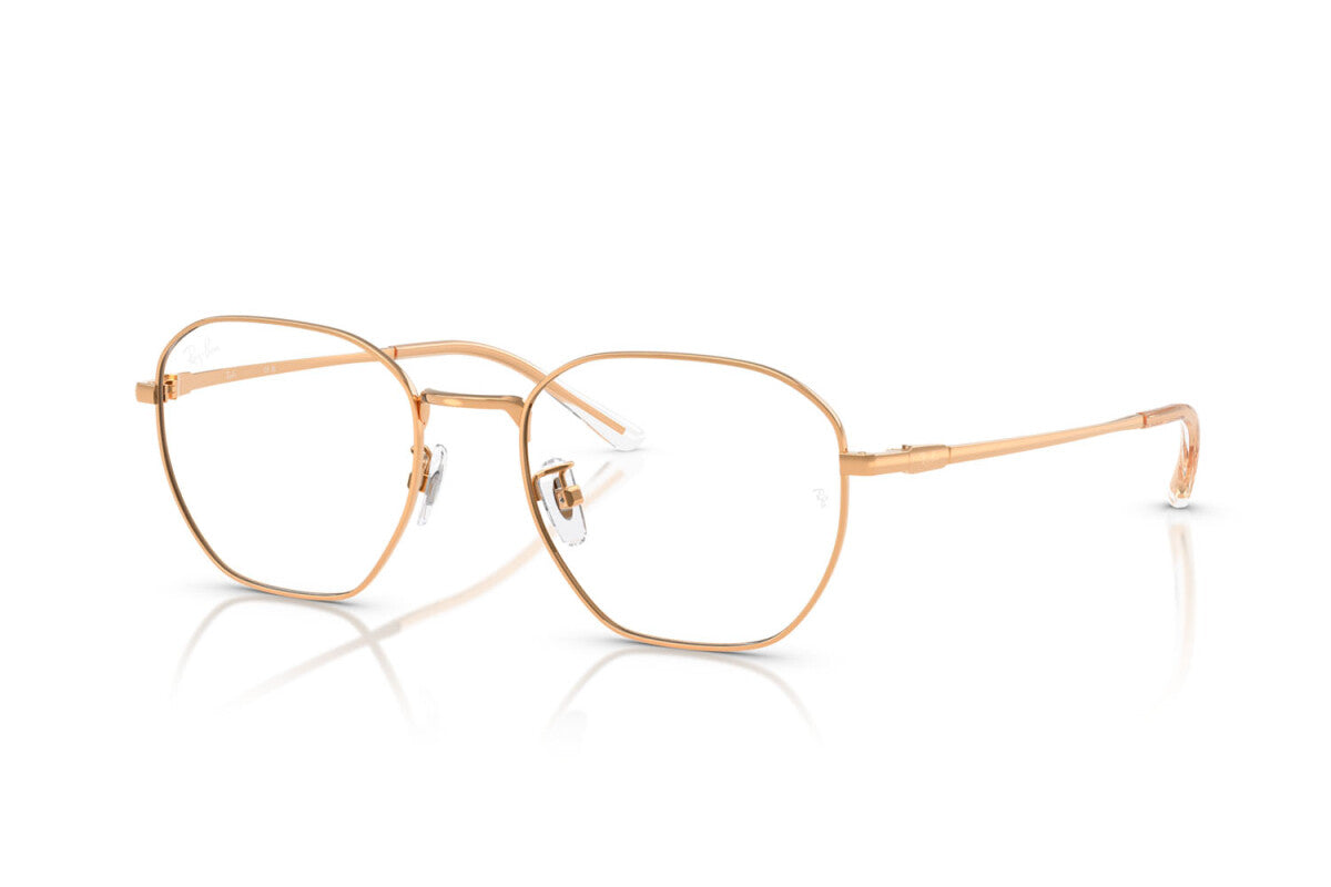 OCCHIALE DA VISTA UNISEX RAY-BAN RX 8777D - 1248 ORO ROSA - TAGLIA 53