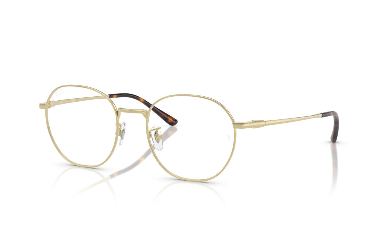 OCCHIALE DA VISTA UNISEX RAY-BAN RX 8778D - 1251 ORO PALLIDO - TAGLIA 52