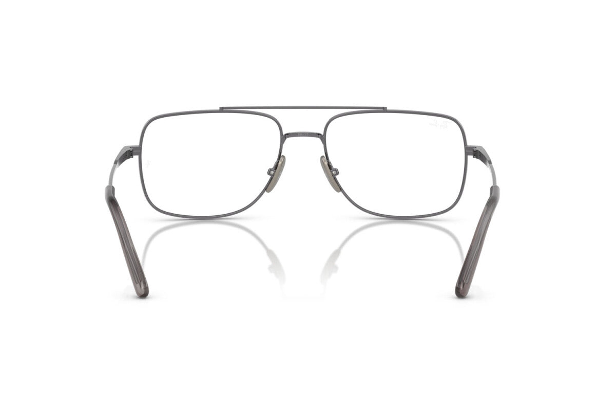 OCCHIALE DA VISTA UNISEX RAY-BAN RX 8797 WILLIAM TITANIUM 1000 CANNA DI FUCILE - TAGLIA 56