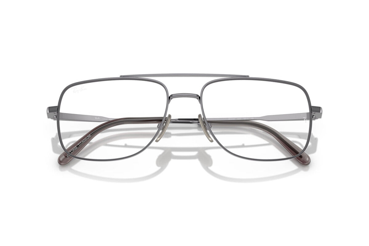 OCCHIALE DA VISTA UNISEX RAY-BAN RX 8797 WILLIAM TITANIUM 1000 CANNA DI FUCILE - TAGLIA 56