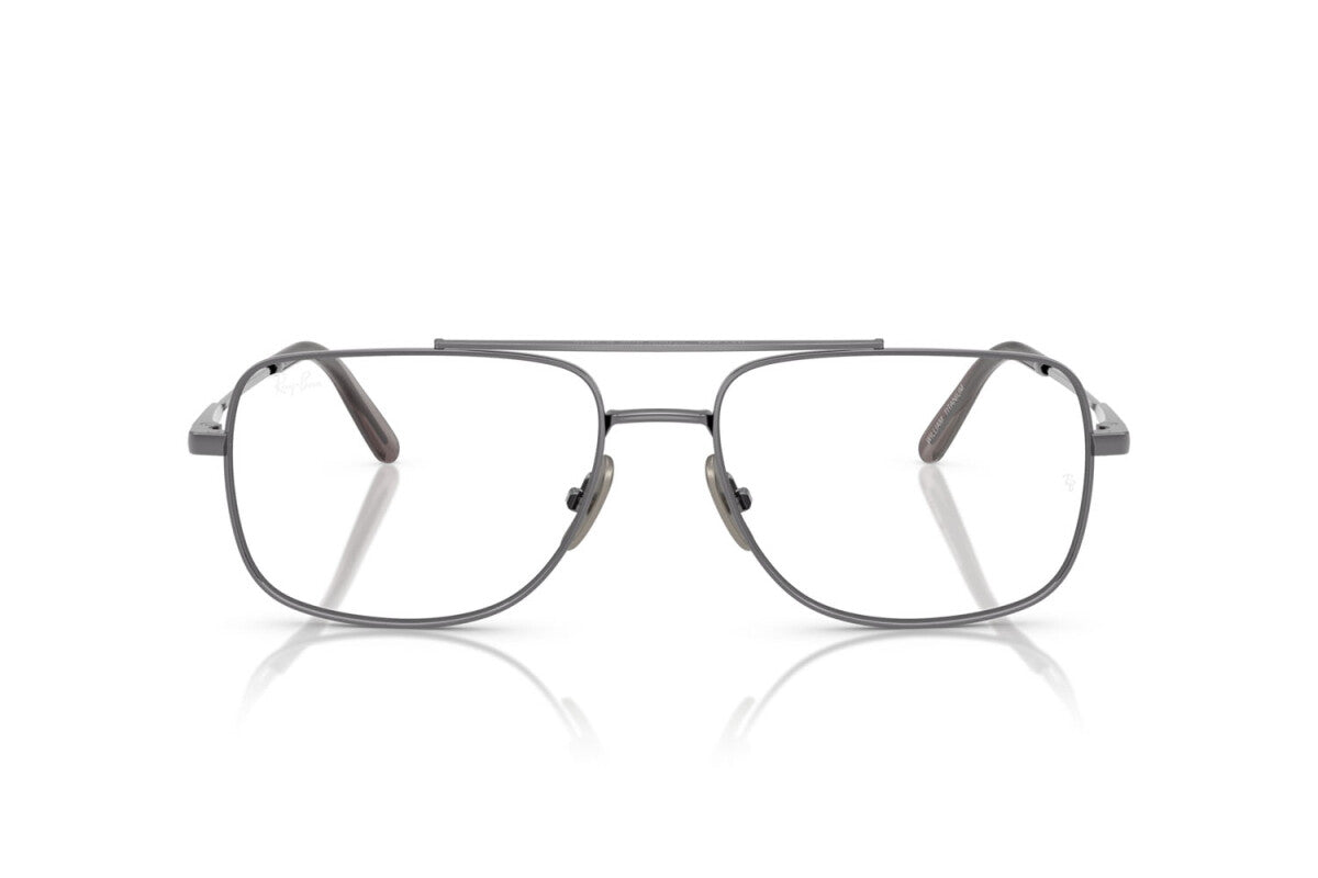 OCCHIALE DA VISTA UNISEX RAY-BAN RX 8797 WILLIAM TITANIUM 1000 CANNA DI FUCILE - TAGLIA 56