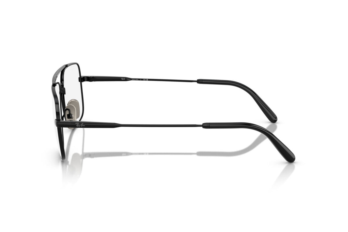 OCCHIALE DA VISTA UNISEX RAY-BAN RX 8797 WILLIAM TITANIUM 1244 NERO - TAGLIA 56