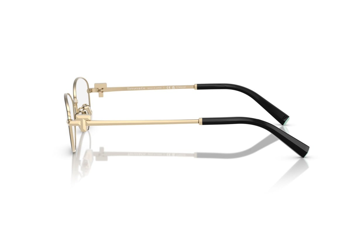 OCCHIALE DA VISTA DONNA | TIFFANY TF 1162TD - 6164 NERO SU ORO PALLIDO - CALIBRO 52