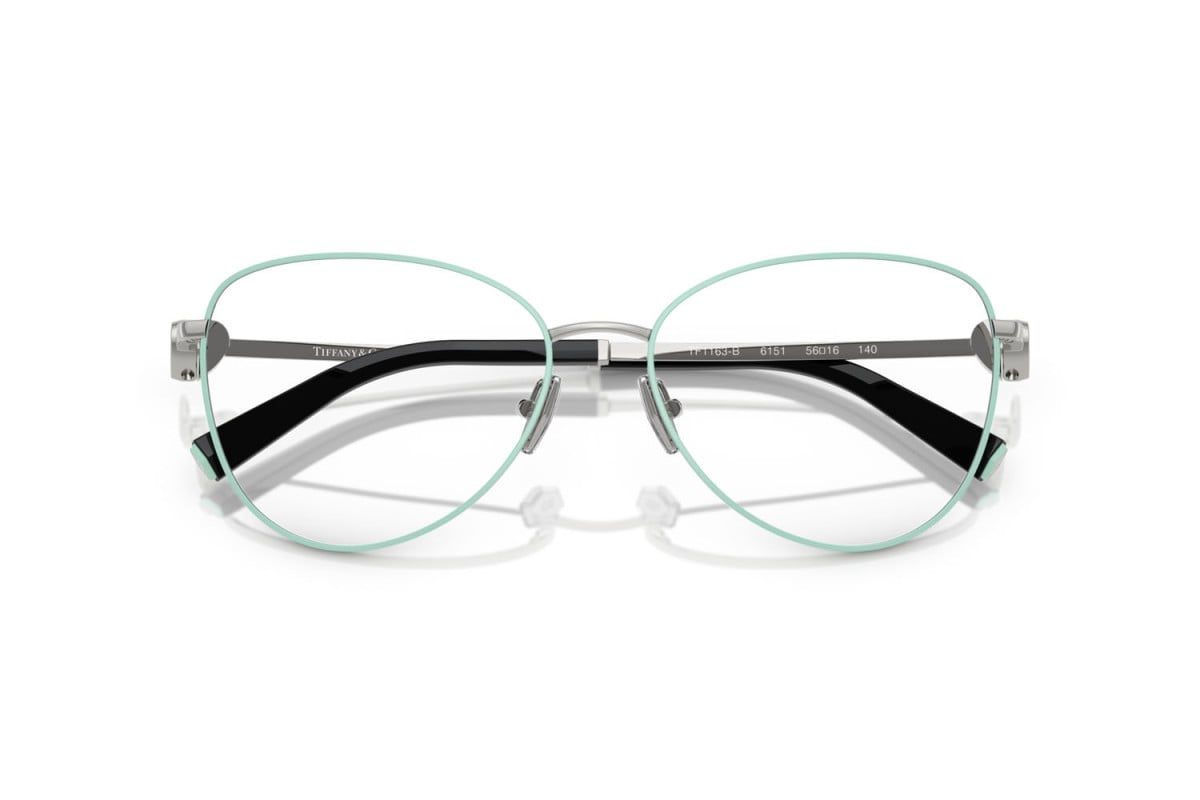 OCCHIALE DA VISTA DONNA | TIFFANY TF 1163B - 6151 TIFFANY BLU SU ARGENTO - CALIBRO 56
