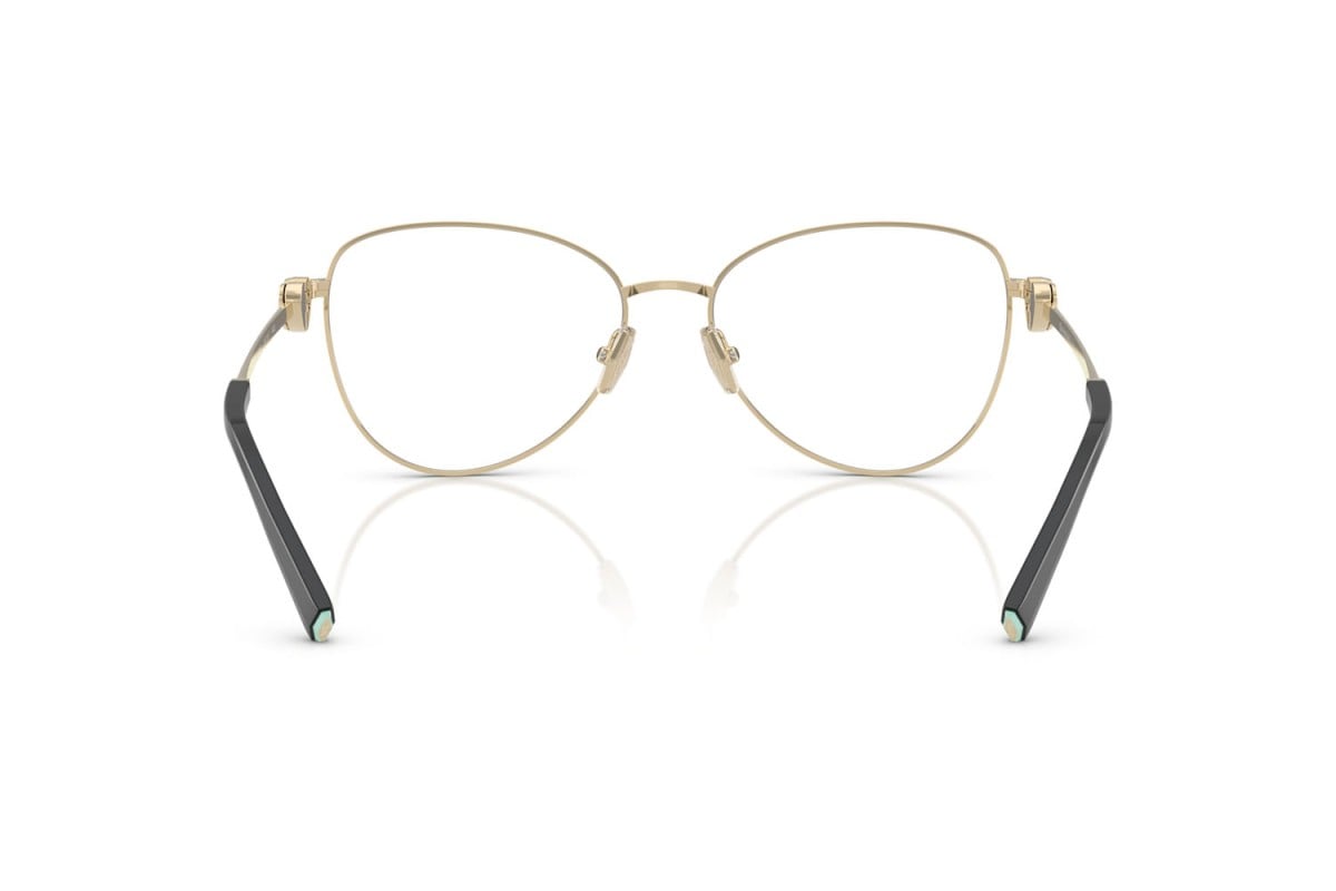 OCCHIALE DA VISTA DONNA | TIFFANY TF 1163B - 6164 NERO SU ORO PALLIDO - CALIBRO 54
