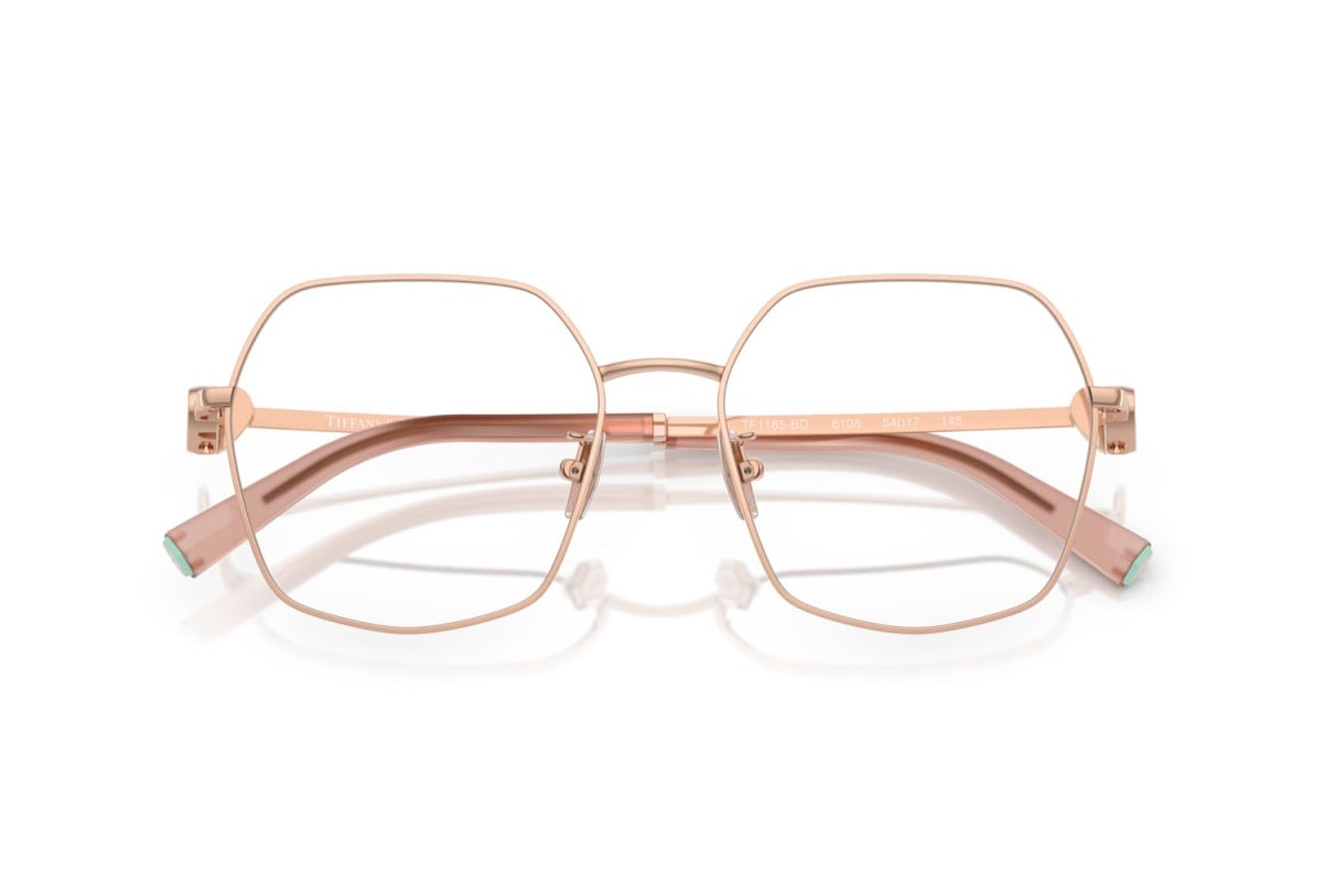 OCCHIALE DA VISTA DONNA | TIFFANY TF 1165BD - 6105 ORO ROSA - CALIBRO 54