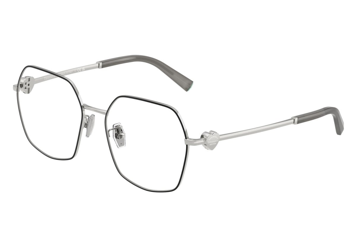 OCCHIALE DA VISTA DONNA | TIFFANY TF 1165BD - 6145 NERO SU ARGENTO - CALIBRO 54