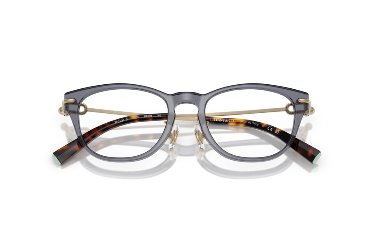OCCHIALE DA VISTA DONNA | TIFFANY TF 2237D - 8405 VIOLA SCURO CRISTALLINO - CALIBRO 48