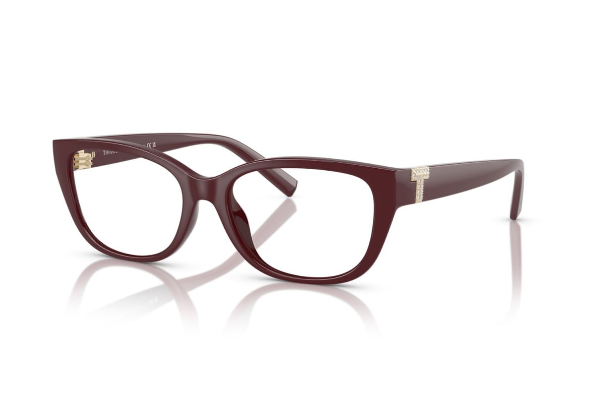 OCCHIALE DA VISTA DONNA | TIFFANY TF 2254BU - 8389 BORGOGNA - CALIBRO 52