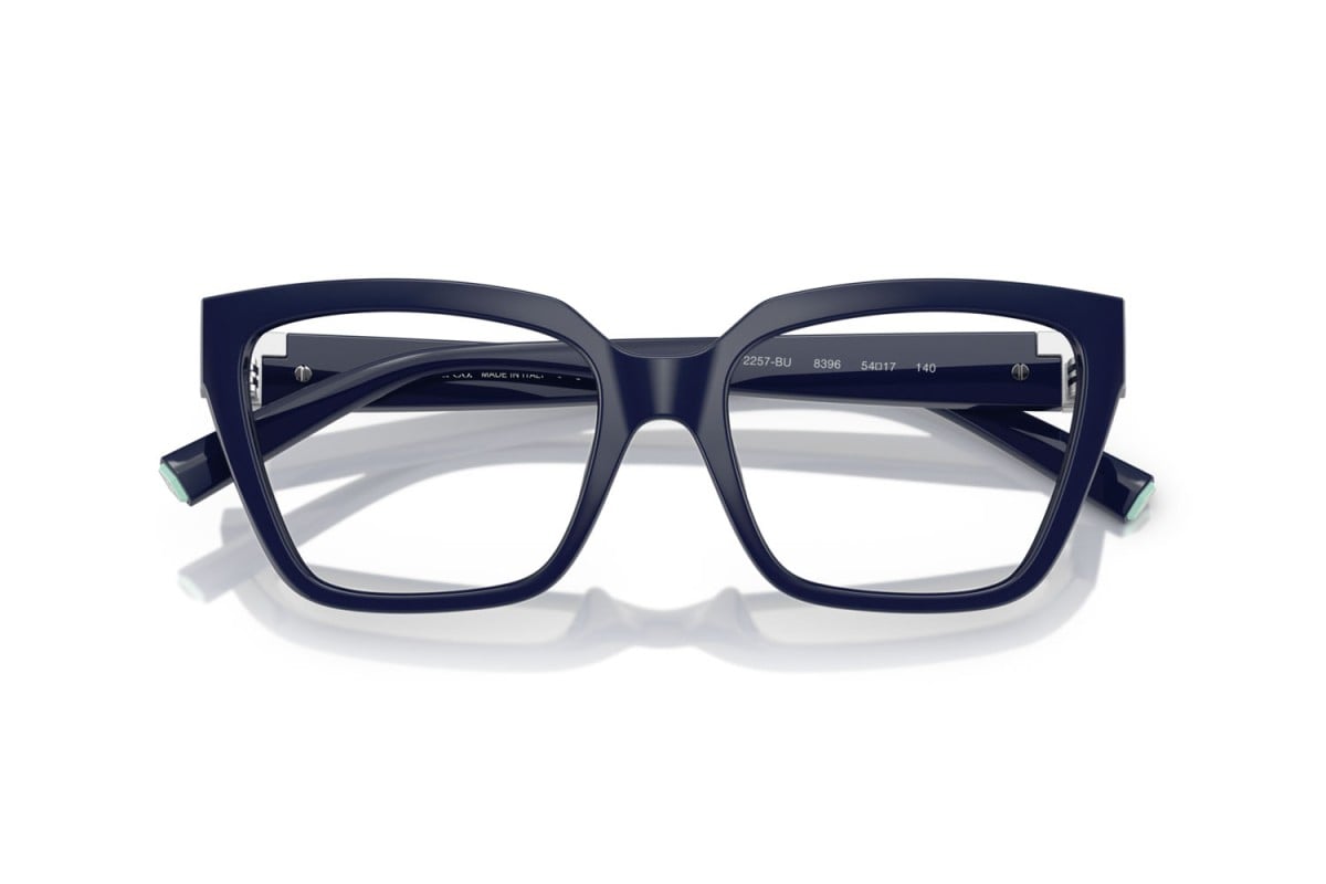 OCCHIALE DA VISTA DONNA | TIFFANY TF 2257BU - 8396 BLU SCURO PIENO - CALIBRO 52