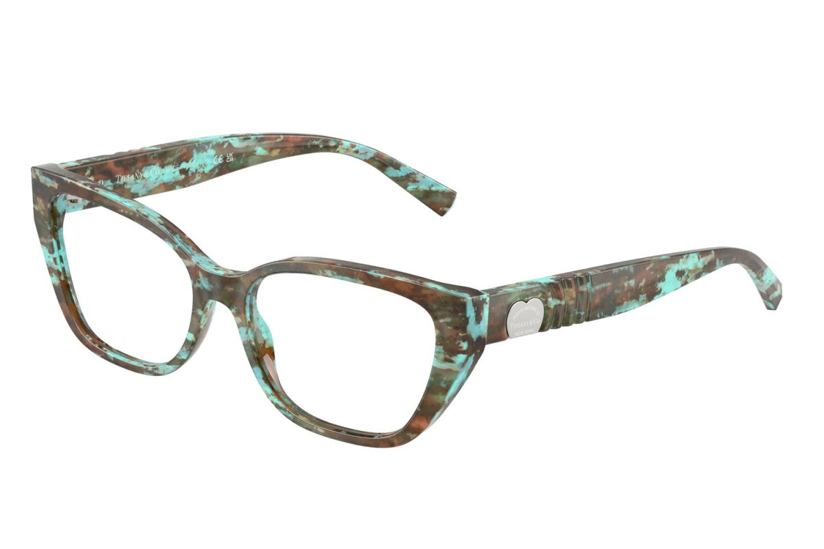 OCCHIALE DA VISTA DONNA | TIFFANY TF 2259 - 8422 AVANA TIFFANY BLU - CALIBRO 52