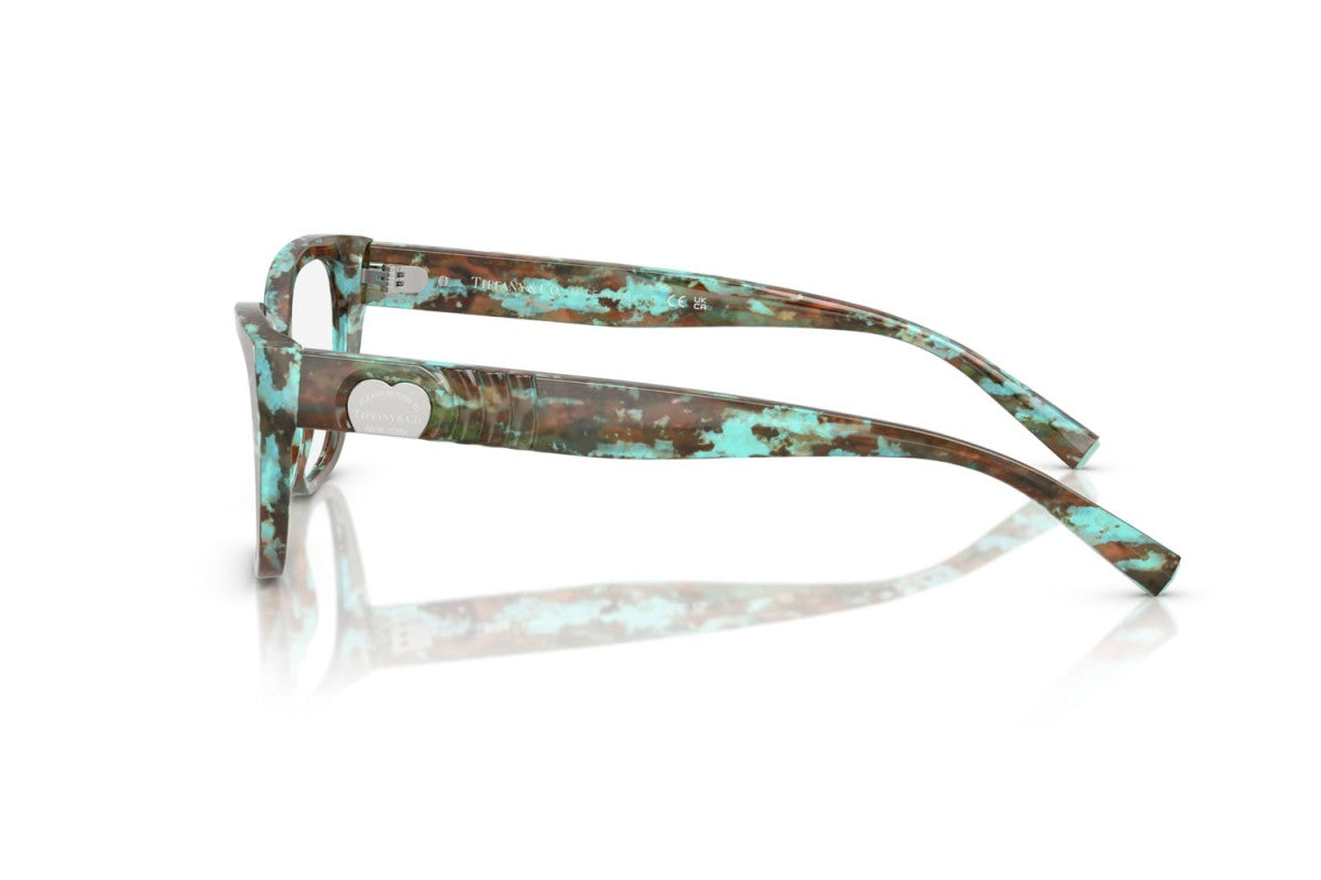 OCCHIALE DA VISTA DONNA | TIFFANY TF 2259 - 8422 AVANA TIFFANY BLU - CALIBRO 52