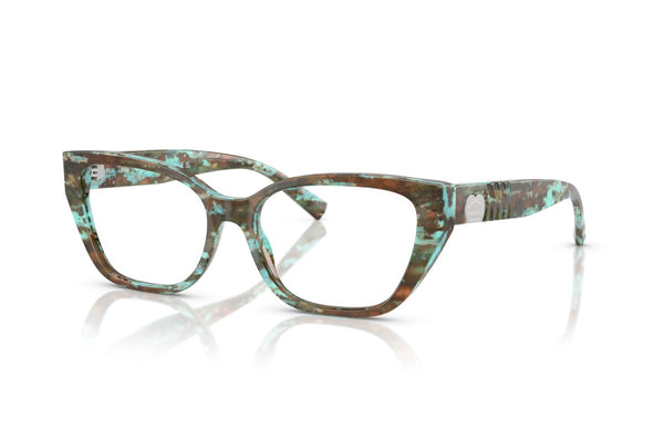 OCCHIALE DA VISTA DONNA | TIFFANY TF 2259 - 8422 AVANA TIFFANY BLU - CALIBRO 54