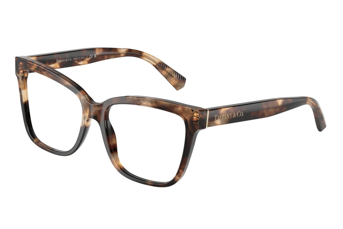 OCCHIALE DA VISTA DONNA | TIFFANY TF 2260 - 8421 AVANA MARRONE MACULATO - CALIBRO 53