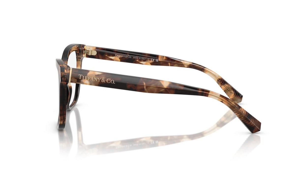 OCCHIALE DA VISTA DONNA | TIFFANY TF 2260 - 8421 AVANA MARRONE MACULATO - CALIBRO 53