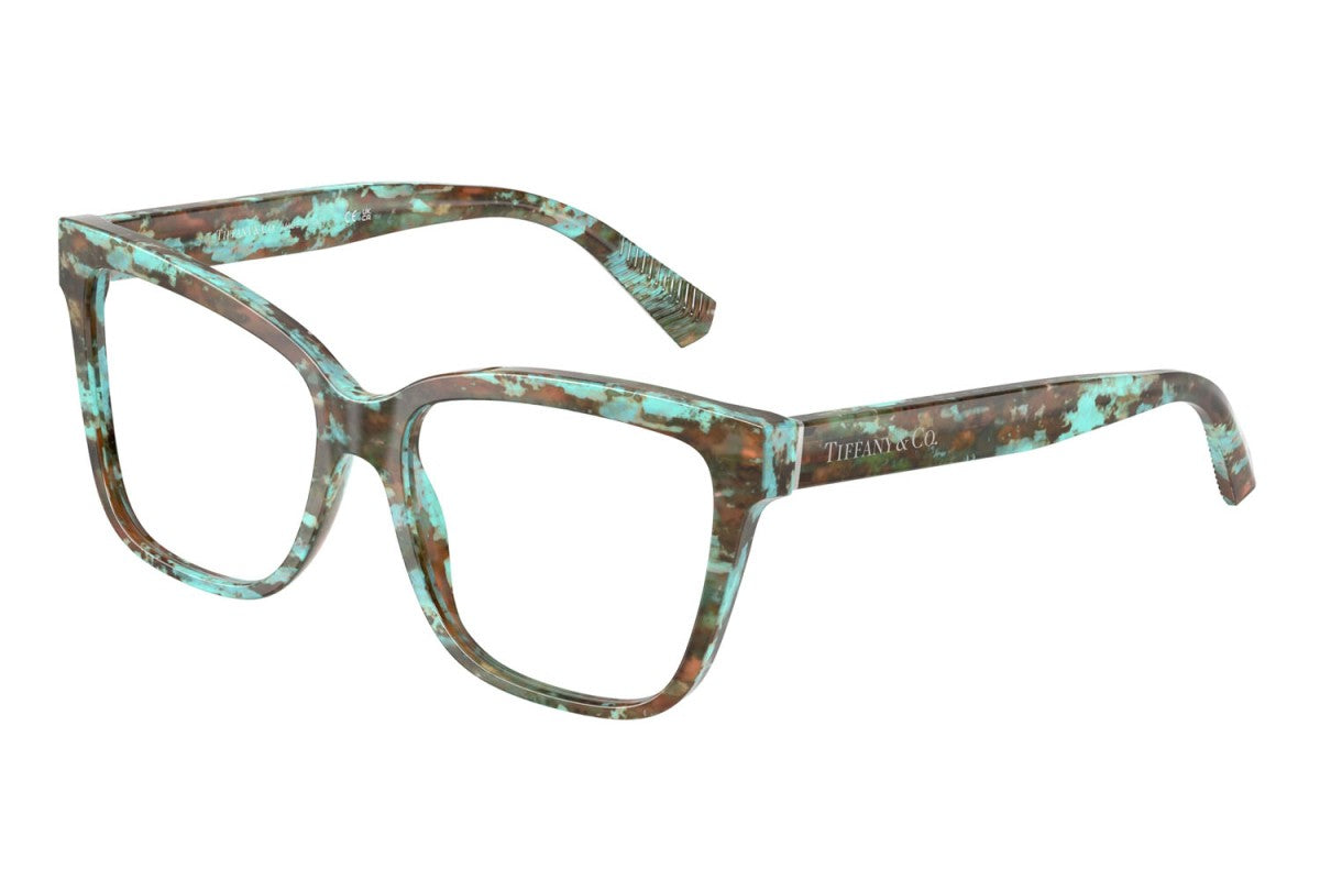 OCCHIALE DA VISTA DONNA | TIFFANY TF 2260 - 8422 AVANA TIFFANY BLU - CALIBRO 53