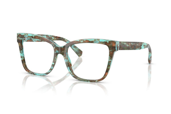 OCCHIALE DA VISTA DONNA | TIFFANY TF 2260 - 8422 AVANA TIFFANY BLU - CALIBRO 55