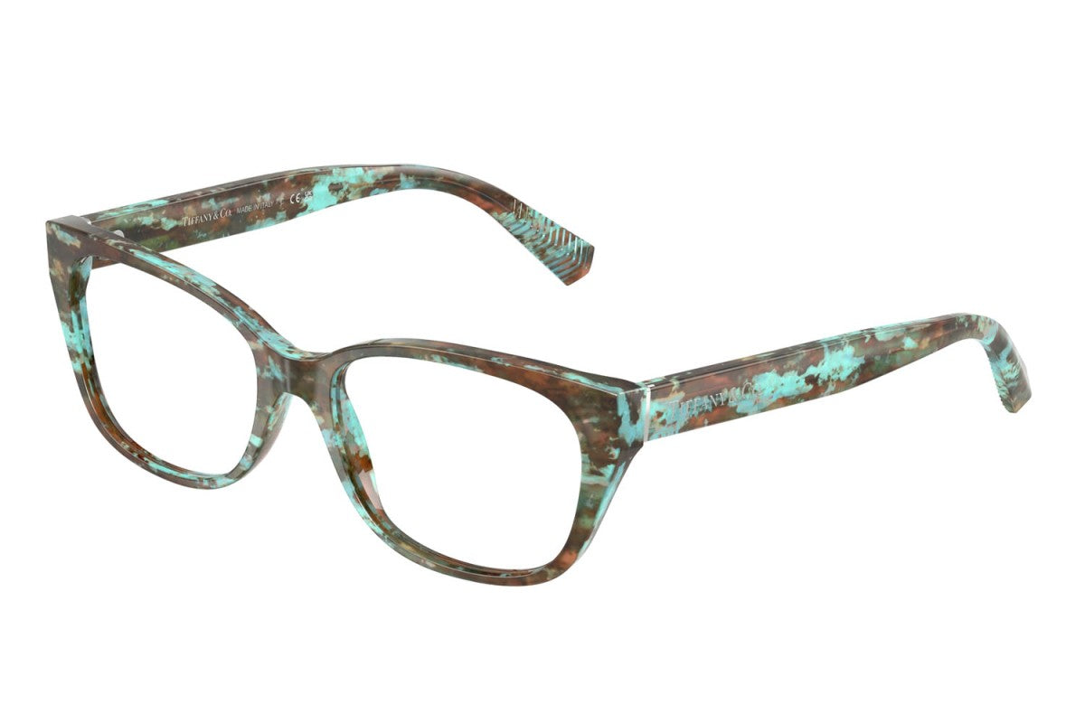 OCCHIALE DA VISTA DONNA | TIFFANY TF 2261 - 8422 AVANA TIFFANY BLU - CALIBRO 52