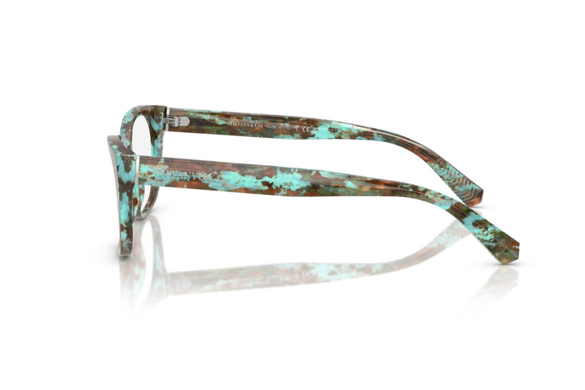 OCCHIALE DA VISTA DONNA | TIFFANY TF 2261 - 8422 AVANA TIFFANY BLU - CALIBRO 52