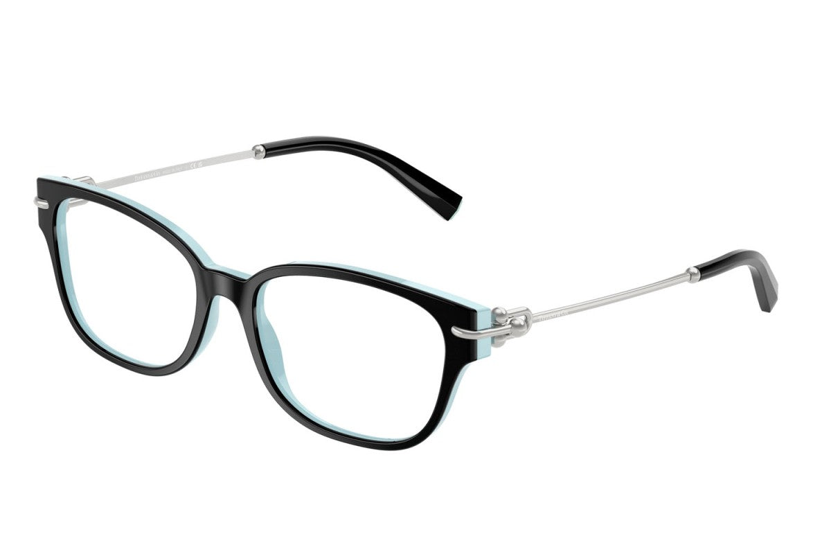 OCCHIALE DA VISTA DONNA | TIFFANY TF 2262 - 8055 NERO SU BLU TIFFANY - CALIBRO 54