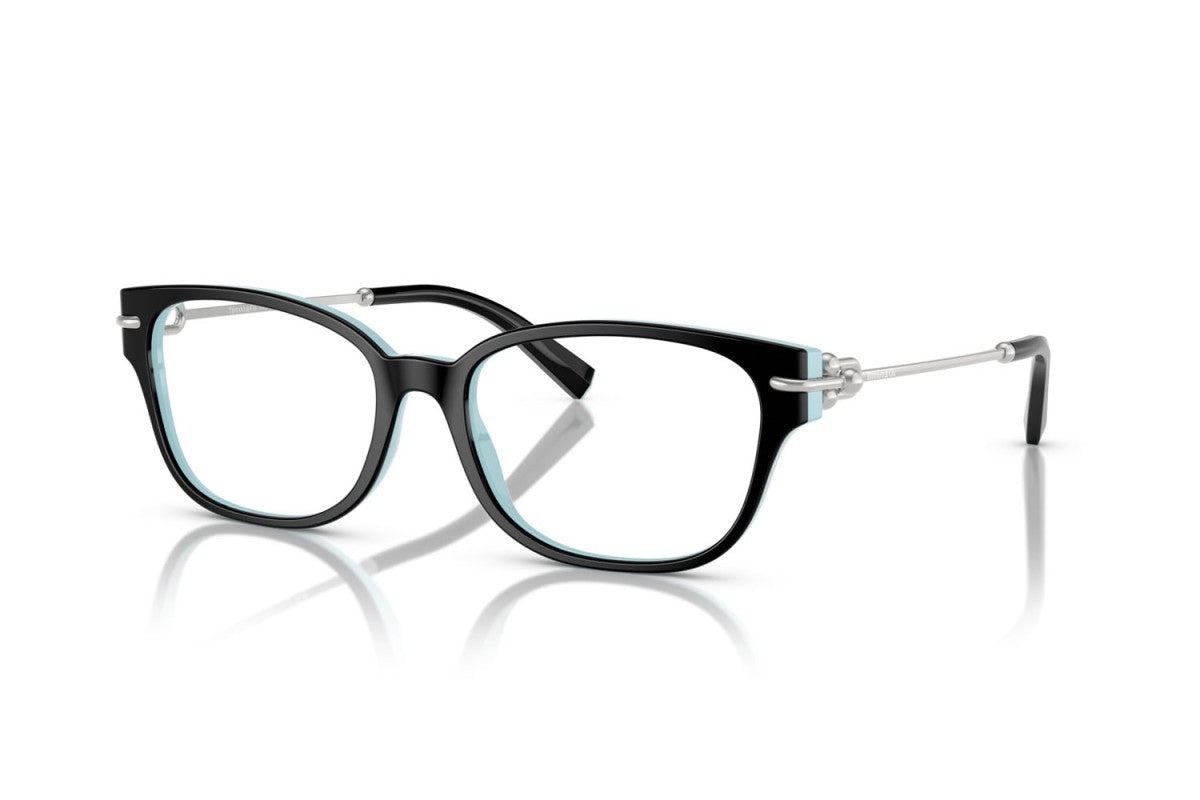 OCCHIALE DA VISTA DONNA | TIFFANY TF 2262 - 8055 NERO SU BLU TIFFANY - CALIBRO 54