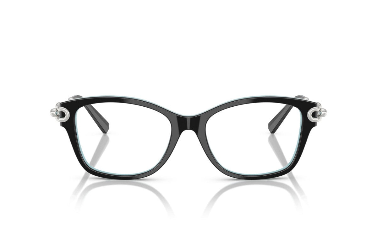 OCCHIALE DA VISTA DONNA | TIFFANY TF 2266 - 8055 NERO SU BLU TIFFANY - CALIBRO 51