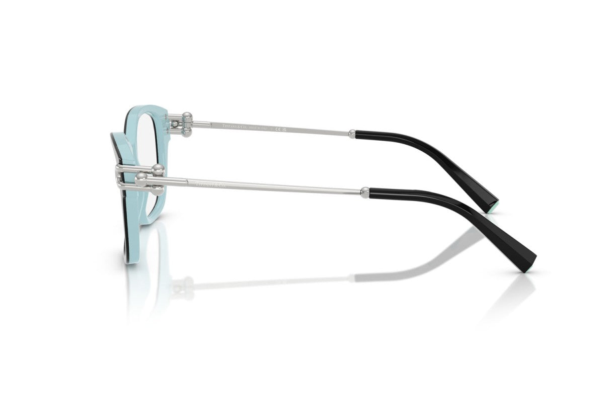 OCCHIALE DA VISTA DONNA | TIFFANY TF 2266 - 8055 NERO SU BLU TIFFANY - CALIBRO 51
