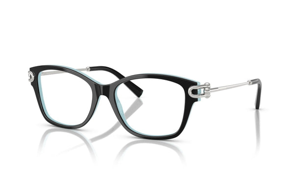 OCCHIALE DA VISTA DONNA | TIFFANY TF 2266 - 8055 NERO SU BLU TIFFANY - CALIBRO 53