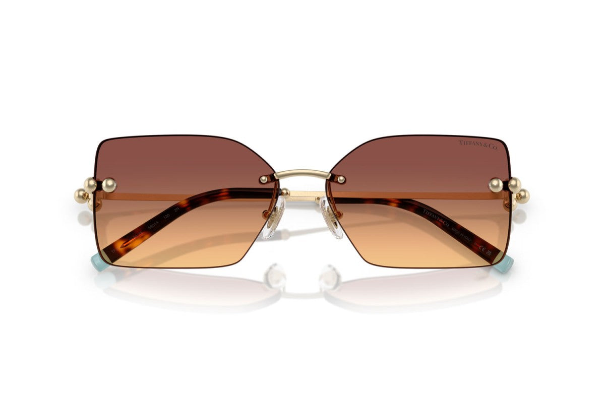 OCCHIALE DA SOLE UNISEX | TIFFANY TF 3088 - 618978 ORO PALLIDO - CALIBRO 59
