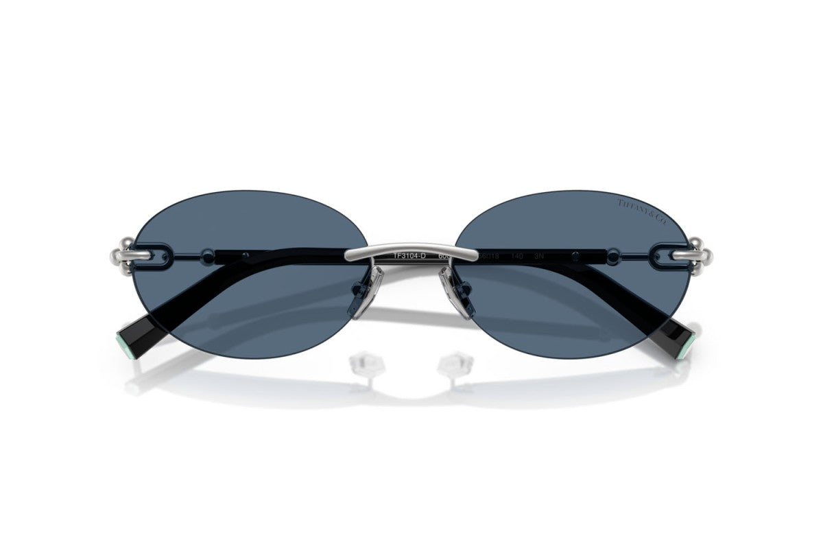OCCHIALE DA SOLE UNISEX | TIFFANY TF 3104D - 600180 ARGENTO - CALIBRO 56