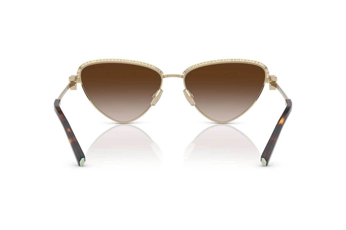OCCHIALE DA SOLE DONNA | TIFFANY TF 3107KB - 62123B PLACCATO ORO PALLIDO - CALIBRO 59