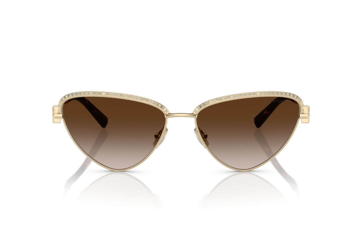 OCCHIALE DA SOLE DONNA | TIFFANY TF 3107KB - 62123B PLACCATO ORO PALLIDO - CALIBRO 59