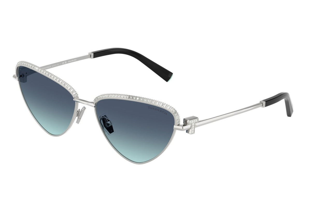 OCCHIALE DA SOLE DONNA | TIFFANY TF 3107KB - 62139S ARGENTO PLACCATO ORO - CALIBRO 59