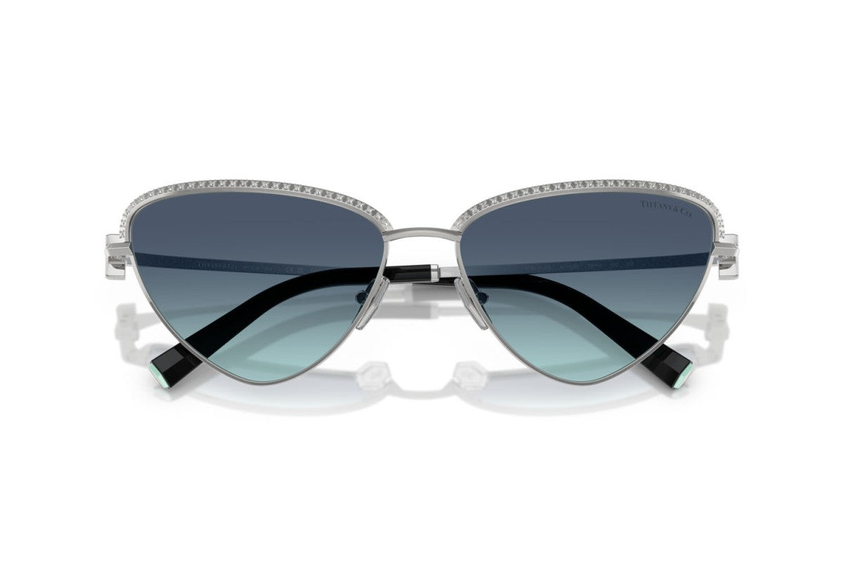 OCCHIALE DA SOLE DONNA | TIFFANY TF 3107KB - 62139S ARGENTO PLACCATO ORO - CALIBRO 59