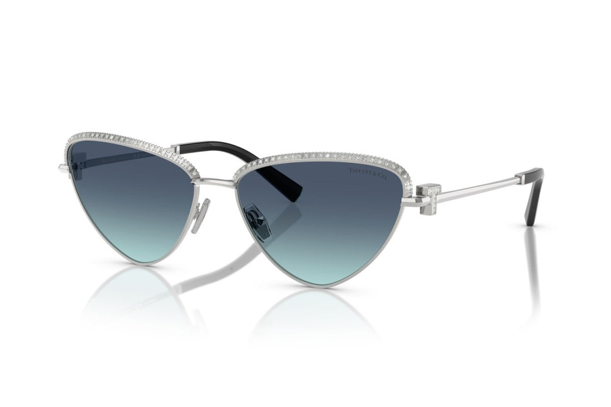 OCCHIALE DA SOLE DONNA | TIFFANY TF 3107KB - 62139S ARGENTO PLACCATO ORO - CALIBRO 59