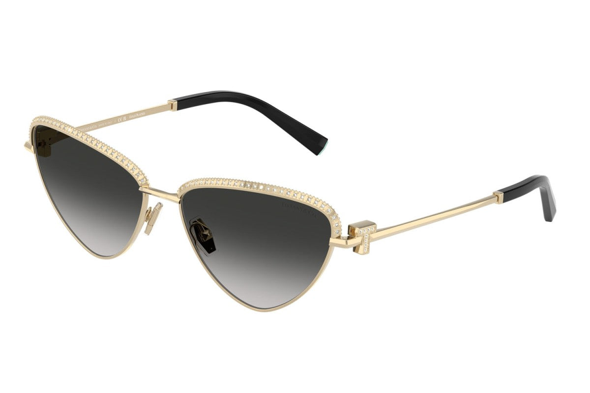OCCHIALE DA SOLE DONNA | TIFFANY TF 3107KB - 62203C PLACCATO ORO PALLIDO - CALIBRO 59