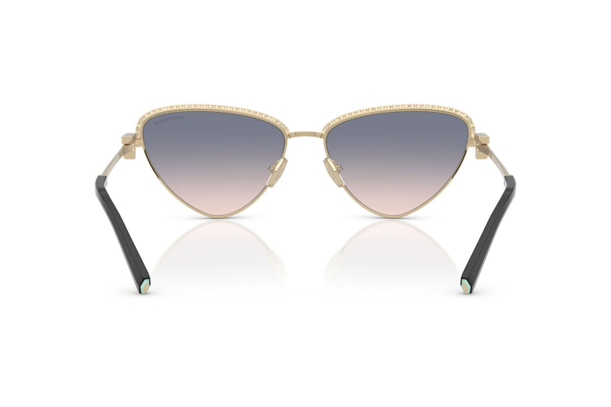 OCCHIALE DA SOLE DONNA | TIFFANY TF 3107KB - 622116 PLACCATO ORO PALLIDO - CALIBRO 59