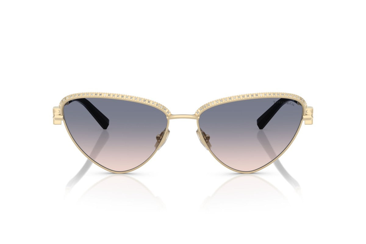 OCCHIALE DA SOLE DONNA | TIFFANY TF 3107KB - 622116 PLACCATO ORO PALLIDO - CALIBRO 59