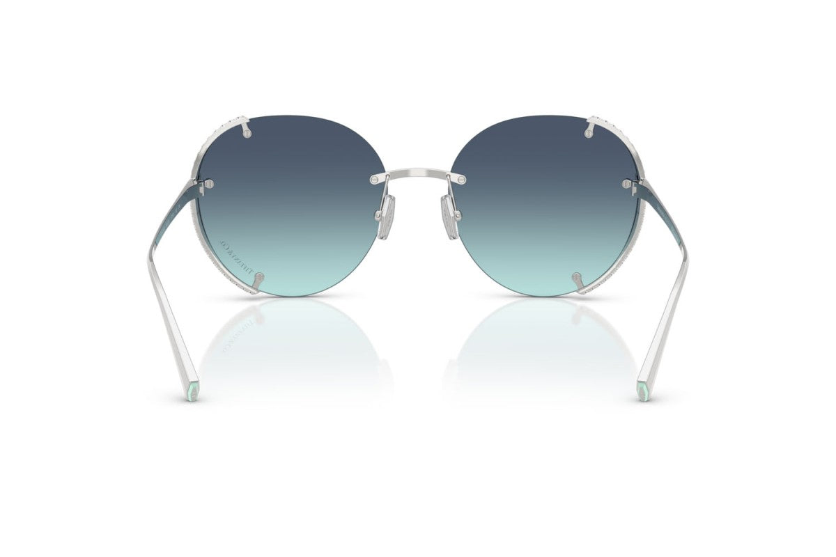 OCCHIALE DA SOLE DONNA | TIFFANY TF 3110KB - 62139S ARGENTO PLACCATO ORO - CALIBRO 57