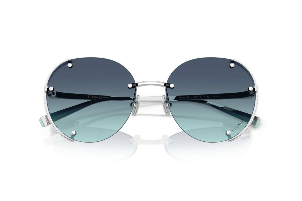 OCCHIALE DA SOLE DONNA | TIFFANY TF 3110KB - 62139S ARGENTO PLACCATO ORO - CALIBRO 57