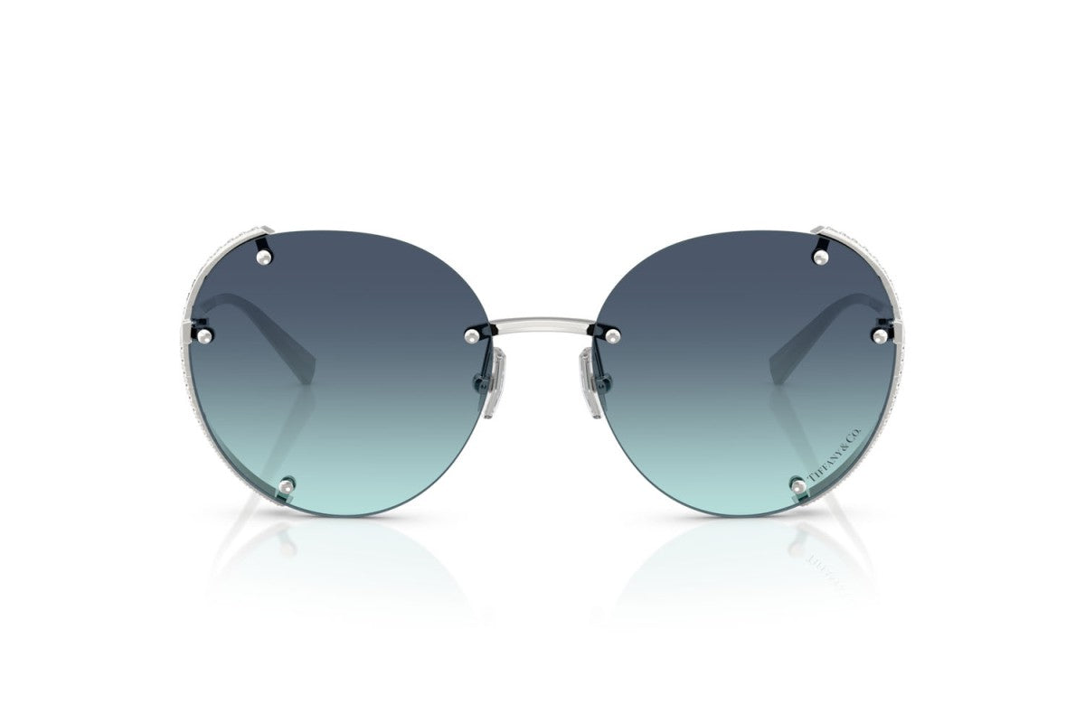 OCCHIALE DA SOLE DONNA | TIFFANY TF 3110KB - 62139S ARGENTO PLACCATO ORO - CALIBRO 57