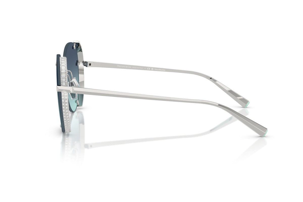 OCCHIALE DA SOLE DONNA | TIFFANY TF 3110KB - 62139S ARGENTO PLACCATO ORO - CALIBRO 57