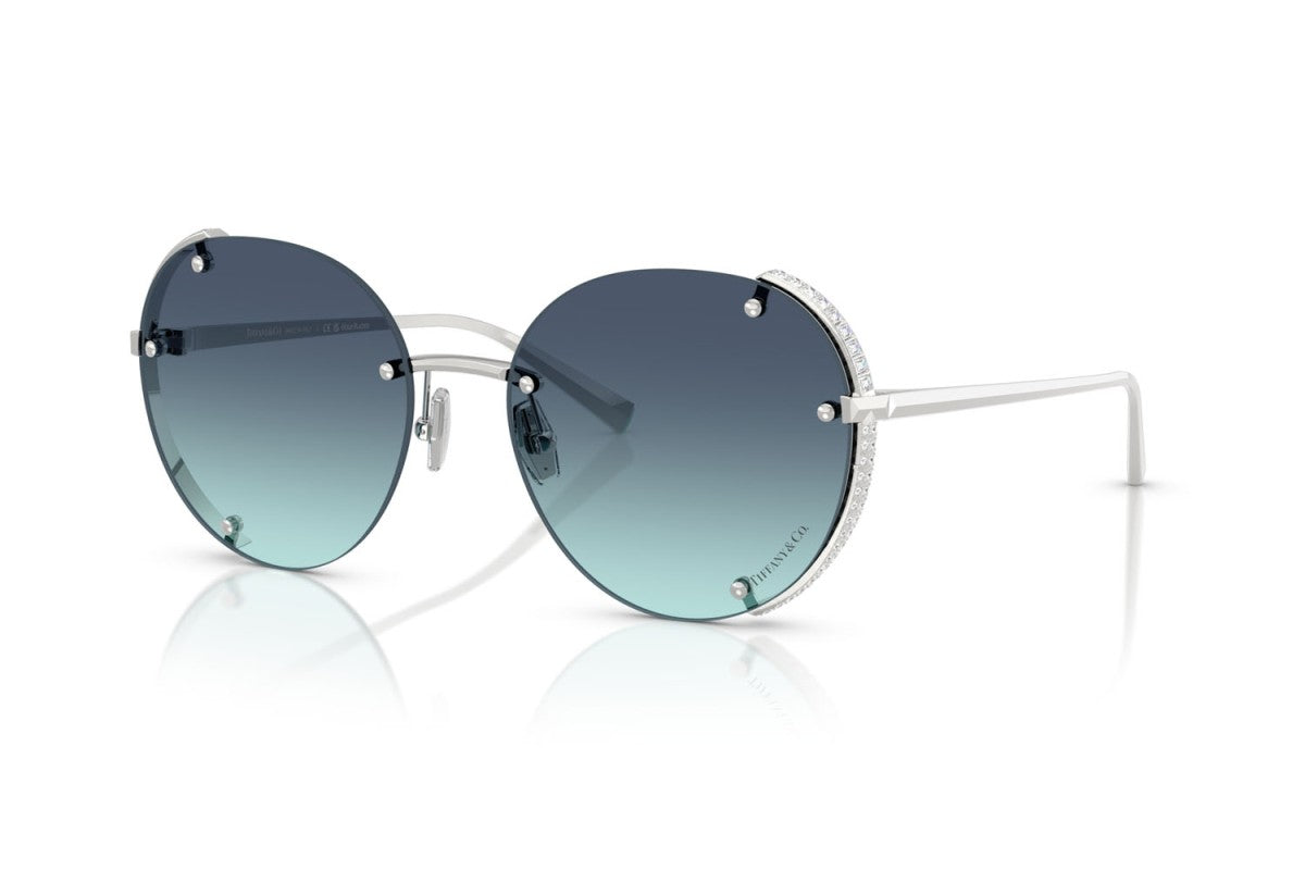 OCCHIALE DA SOLE DONNA | TIFFANY TF 3110KB - 62139S ARGENTO PLACCATO ORO - CALIBRO 57