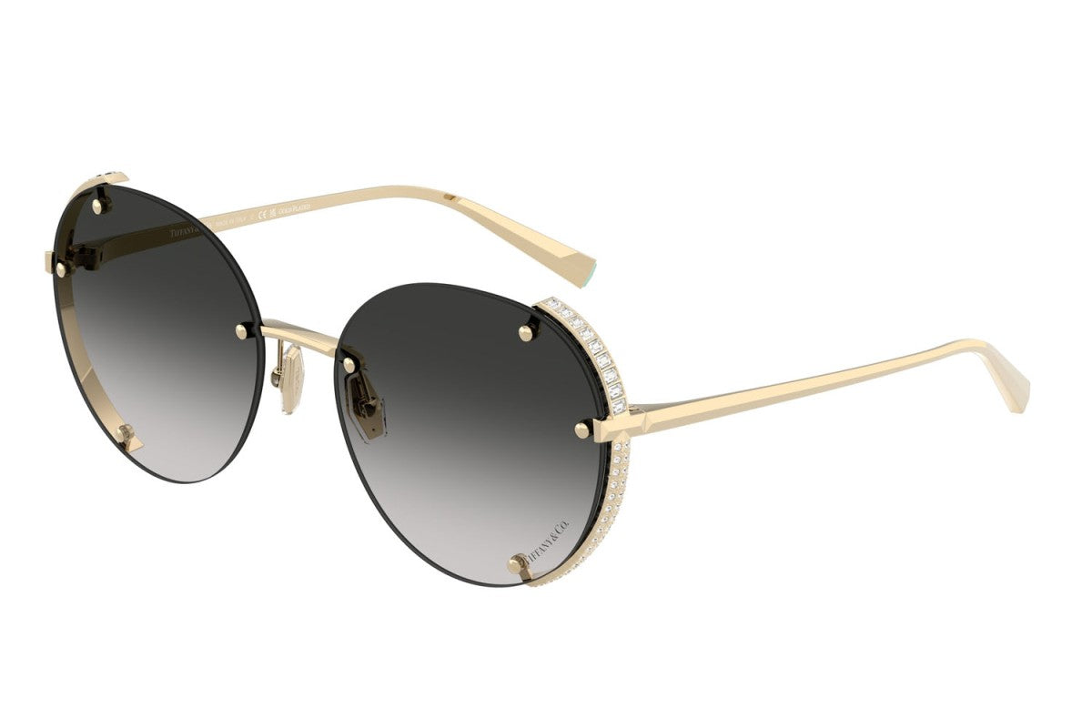 OCCHIALE DA SOLE DONNA | TIFFANY TF 3110KB - 62203C PLACCATO ORO PALLIDO - CALIBRO 57