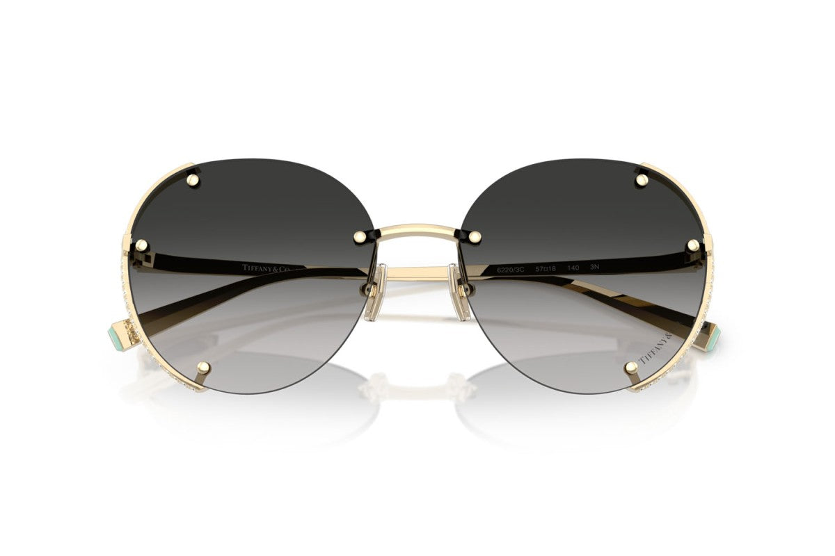 OCCHIALE DA SOLE DONNA | TIFFANY TF 3110KB - 62203C PLACCATO ORO PALLIDO - CALIBRO 57