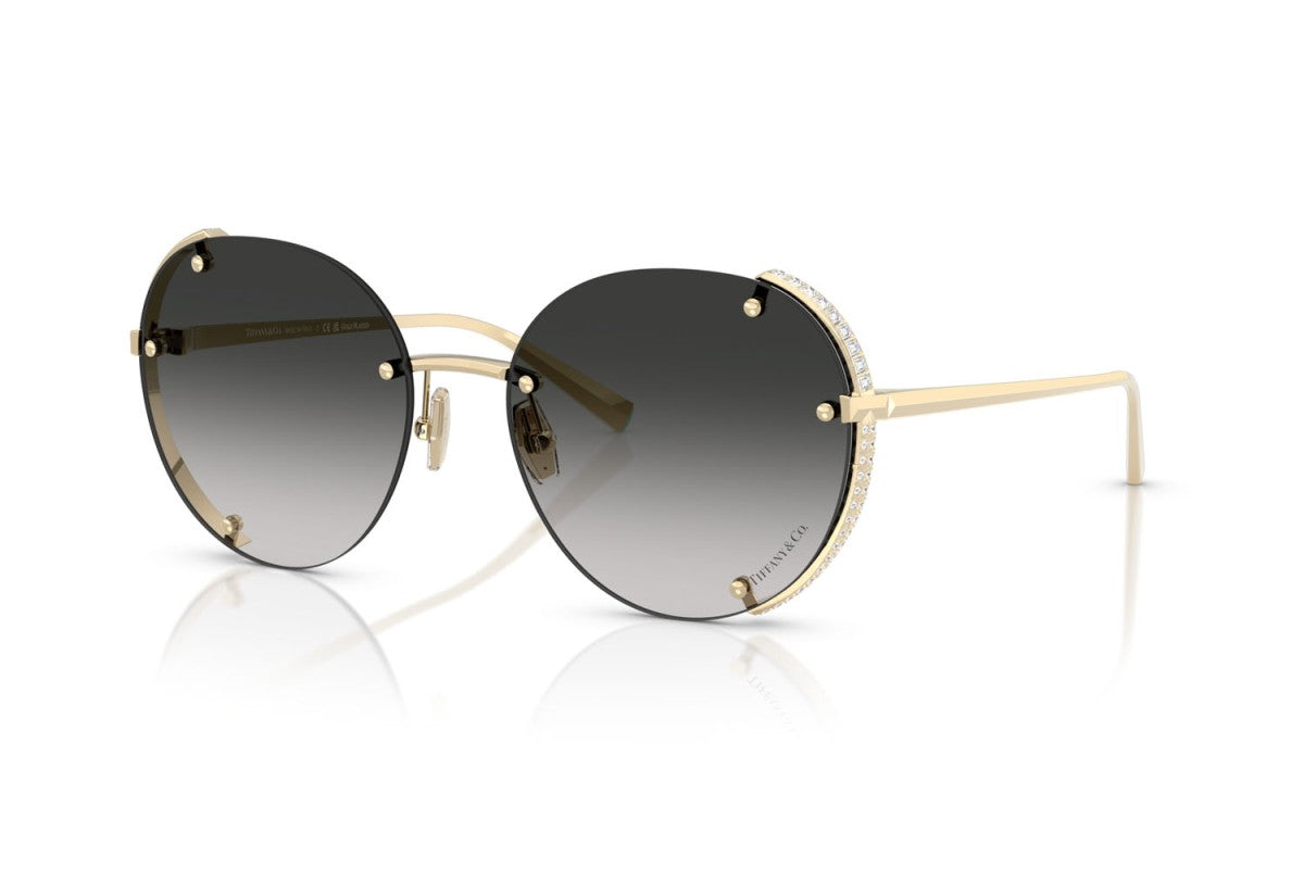 OCCHIALE DA SOLE DONNA | TIFFANY TF 3110KB - 62203C PLACCATO ORO PALLIDO - CALIBRO 57
